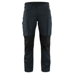 Naisten housut Blåkläder 7159 Stretch, tummansininen/musta