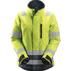 Naisten huomiotalvitakki Snickers Workwear 1137, keltainen