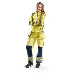 Naisten riipputaskuhousut Blåkläder 7156 Highvis, huomiokeltainen/sininen