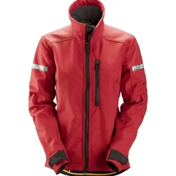 Naisten softshell-takki Snickers Workwear 1207, punainen