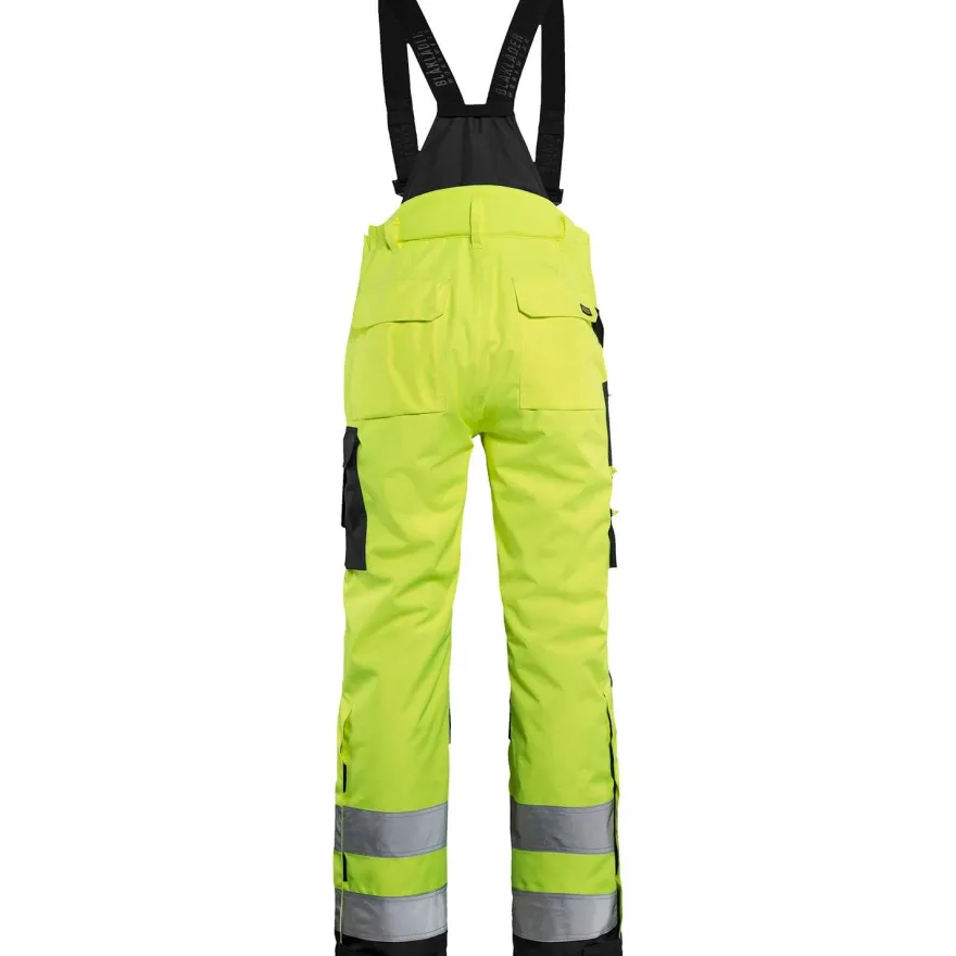 Naisten talvihousut Blåkläder 7885 Highvis, huomiokeltainen/musta