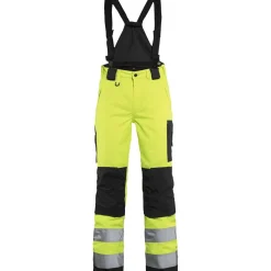 Naisten talvihousut Blåkläder 7885 Highvis, huomiokeltainen/musta