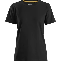 Naisten t-paita Snickers Workwear 2517, luomupuuvillaa, musta