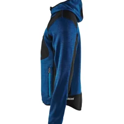 Neulottu softshelltakki Blåkläder 4930, mariininsininen