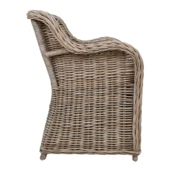 Nojatuoli Home4You Katalina 62x62x83cm, luonnonrottinki