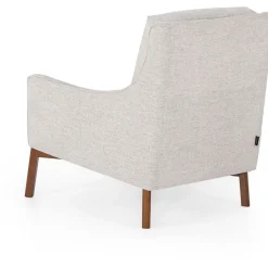 Nojatuoli Linento Furniture Nena, vaaleanharmaa