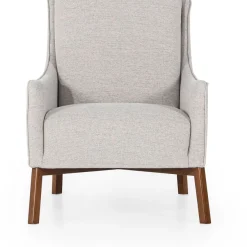 Nojatuoli Linento Furniture Nena, vaaleanharmaa