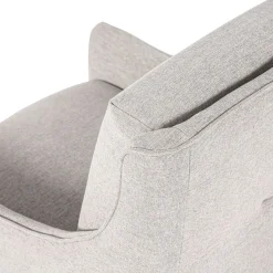 Nojatuoli Linento Furniture Nena, vaaleanharmaa