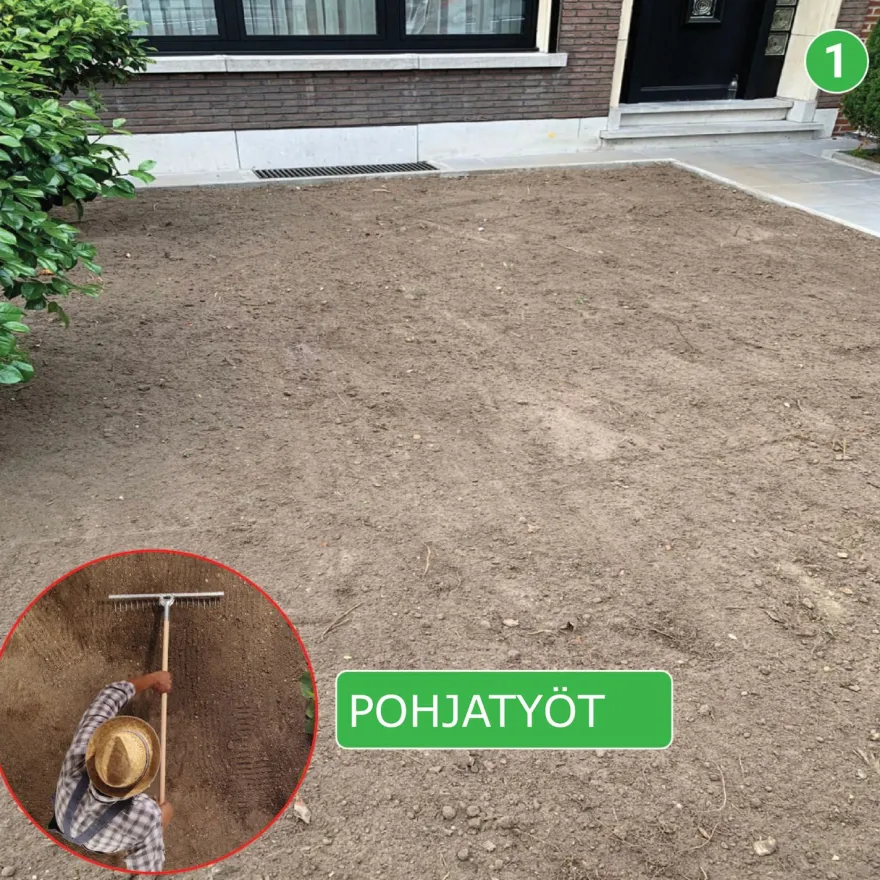 Nurmikon siemenmatto Turfquick Villa Classic, 40 m², 20 kpl