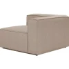 Oikea kulmamoduuli Linento Furniture Fora-moduulisohvaan, ruskea
