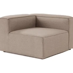 Oikea kulmamoduuli Linento Furniture Fora-moduulisohvaan, ruskea