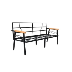 Oleskeluryhmä Linento Garden Damla, 4-istuttava, musta/harmaa