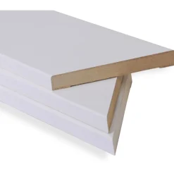 Ovilistat Maler Aava, 12x70xM11, 1-puolinen setti, MDF, valkoinen