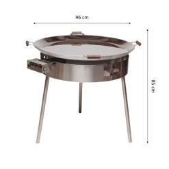 Paellasetti GrillSymbol PRO-960 Ø 96 cm B-600 kaasupoltin säädinletkusetti