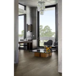 Parketti Kährs Beyond Retro Tammi Charcoal Light, 1S, ultramattalakattu, harjattu