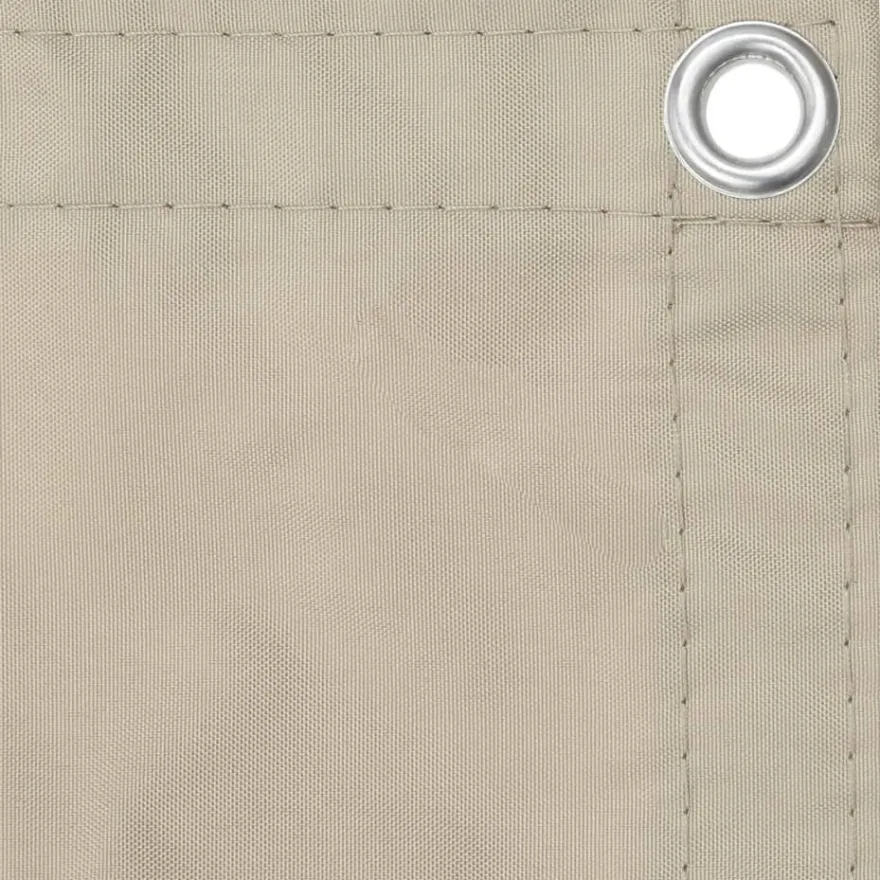 Parvekkeen suoja beige 90x300 cm oxford kangas
