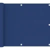 Parvekkeen suoja sininen 75x300 cm oxford kangas