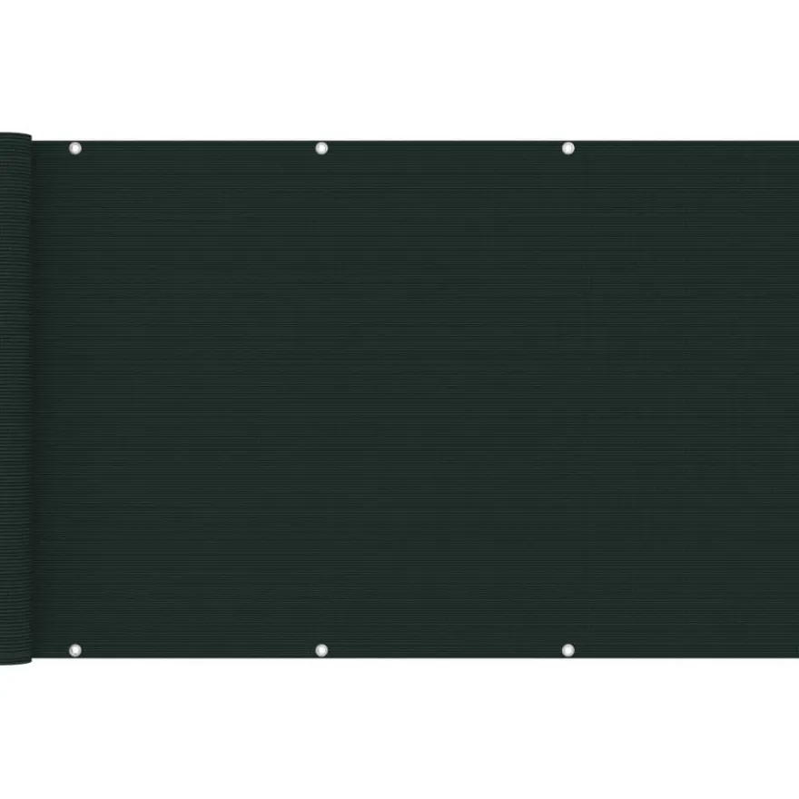 Parvekkeen suoja tummanvihreä 120x600 cm hdpe