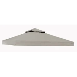 Paviljongin katto Hillerstorp Luxor 300x300cm, hiekka, Verkkokaupan poistotuote