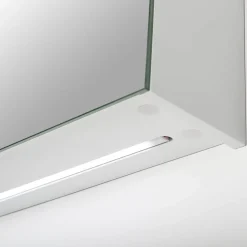 Peilikaappi LED-valaisimella Bathlife Glänsa, valkoinen, eri kokoja