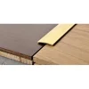 Peitelista Progress Profiles Prosol, 2,7m, 30mm, 0-5mm, liimakiinnitys, messinki