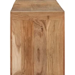 Penkki 160x38x45 cm täysi akasiapuu (51646)
