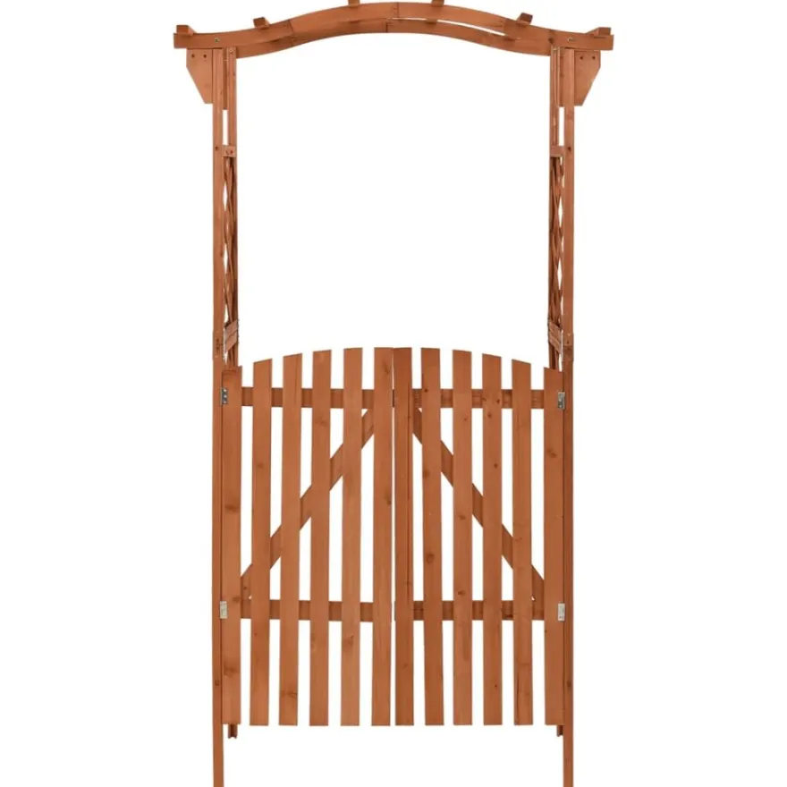 Pergola portilla, 116x40x204cm, kuusi, eri värejä