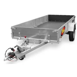 Peräkärry Majava M 5035 J LJ, 1350 kg, jarrullinen