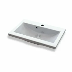 Pesuallas Grip Claudia Mini, 600x310mm, valumarmori, valkoinen