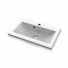Pesuallas Grip Claudia Thin, 390x500mm, valumarmori, valkoinen