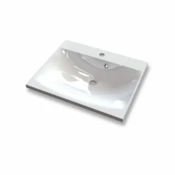 Pesuallas Grip Jojo 60, 600x505mm, valumarmori, valkoinen