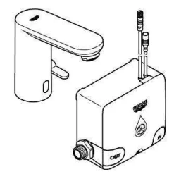 Pesuallashana Grohe Eurosmart Cosmopolitan E Powerbox