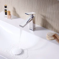 Pesuallashana Hansgrohe Tecturis E 110 CoolStart Ecosmart+, ilman pohjaventtiiliä, kromi
