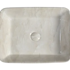 Pesuallas Interia Dalma, 475x375x130mm, beige, Verkkokaupan poistotuote