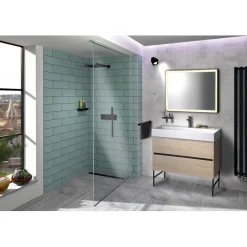 Pesuallas Interia Godiva GU096, 960x440mm, kivi, valkoinen
