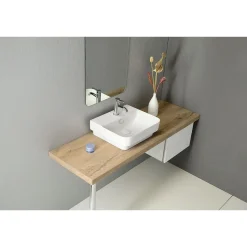 Pesuallas Interia Sott Aqua, 570x440mm, valkoinen