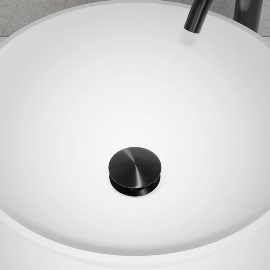 Pesuallaspaketti Scandtap Solid SW 1 Shadow, sis. hanan, peilin ja pohjaventtiilin