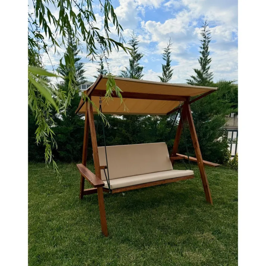Pihakeinu Linento Garden Riva 2100, 3-istuttava, camel