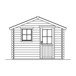 Pihamökki Skan Holz Narvik 2, 9m²