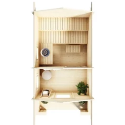 Pihasauna Luoman Lillevilla 7-5 Tiira, 10.3 + 2.3m²
