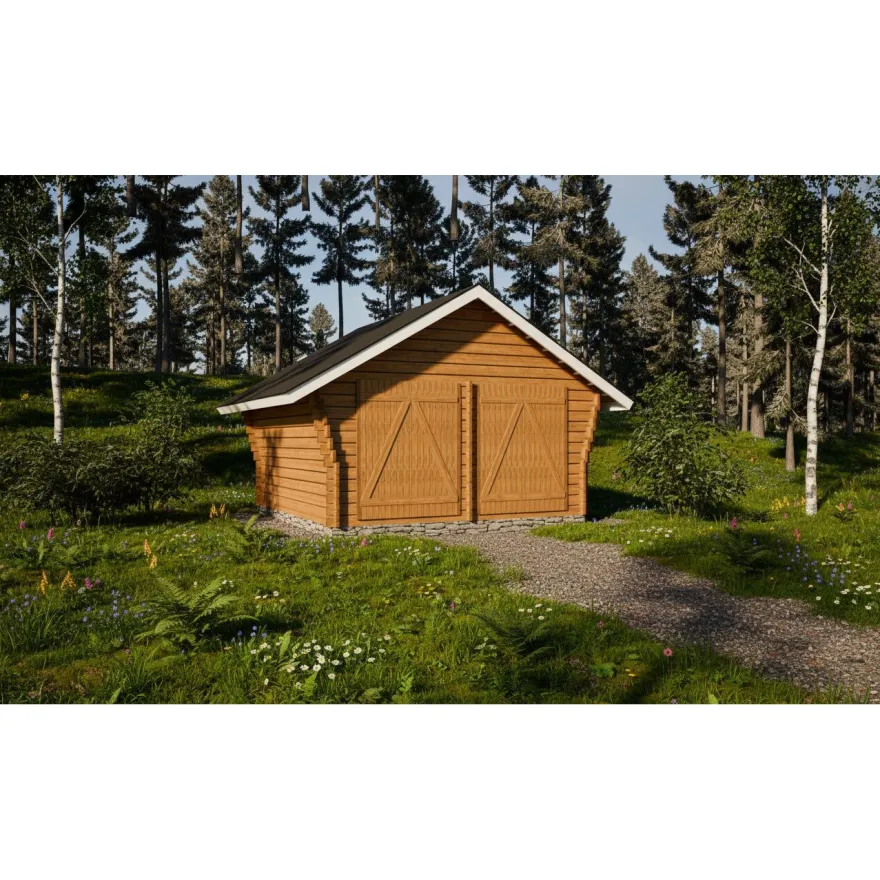 Pihavarasto/lato LP Garden R-L, 16m², rakomallinen