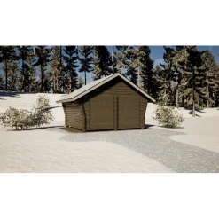 Pihavarasto/lato LP Garden R-L, 16m², rakomallinen