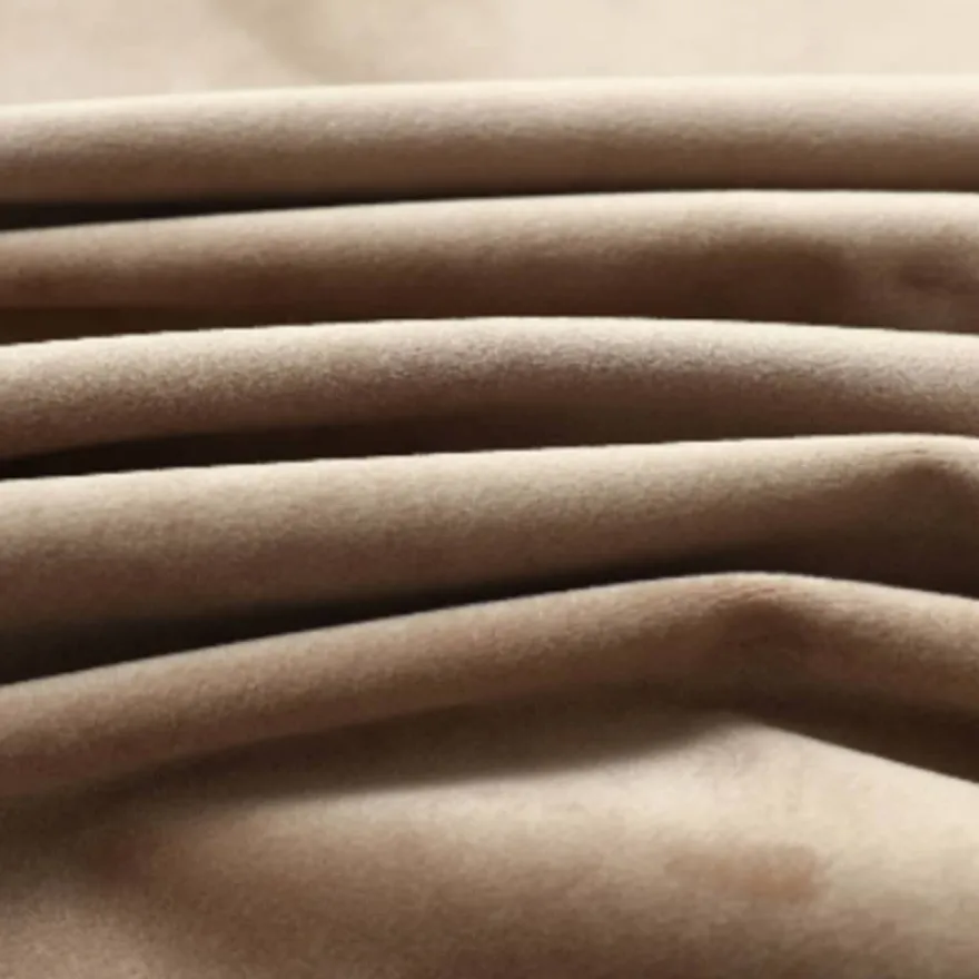 Pimennysverhot renkailla 2 kpl sametti beige 140x175 cm