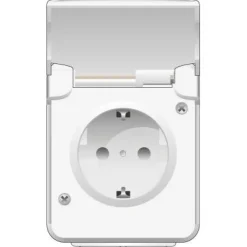 Pistorasia Norwesco Aquabest, 1-osainen, 16A, 250V, IP44, pinta-asennus, eri värejä