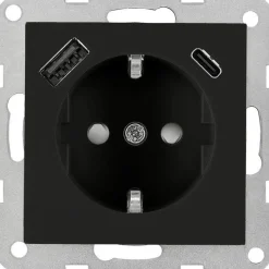 Pistorasia 1-osainen Tamcontrol Visio S 1x USB-C ja 1x USB-A - eri värejä