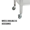 Pizzauuni GrillSymbol Pizzo Inox, jalustalla, 100x81x182cm