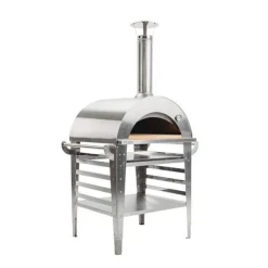 Pizzauuni GrillSymbol Pizzo Inox, jalustalla, 100x81x182cm