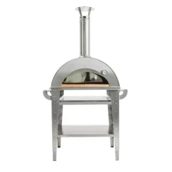 Pizzauuni GrillSymbol Pizzo Inox, jalustalla, 100x81x182cm