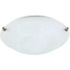 Plafondi Heat Gala Murano, Ø40cm, 2x45W, valkoinen