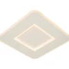 Plafondi Lucide Axelle, 39.4x39.4cm, IP20, 24W, valkoinen